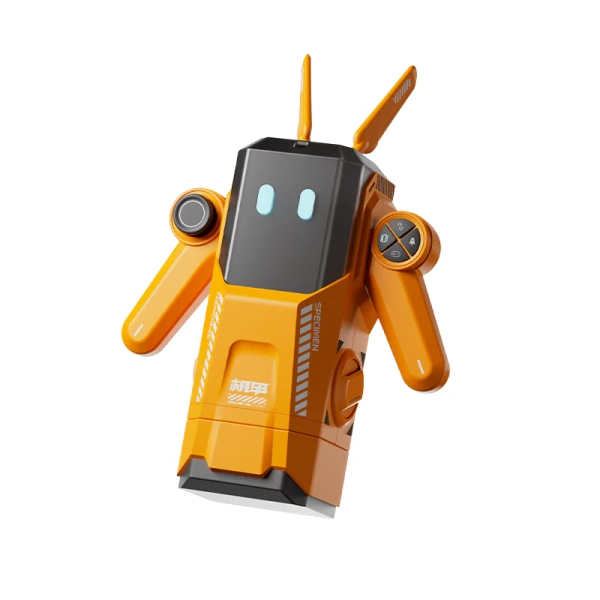 A little robot who shakes on my thing 👀