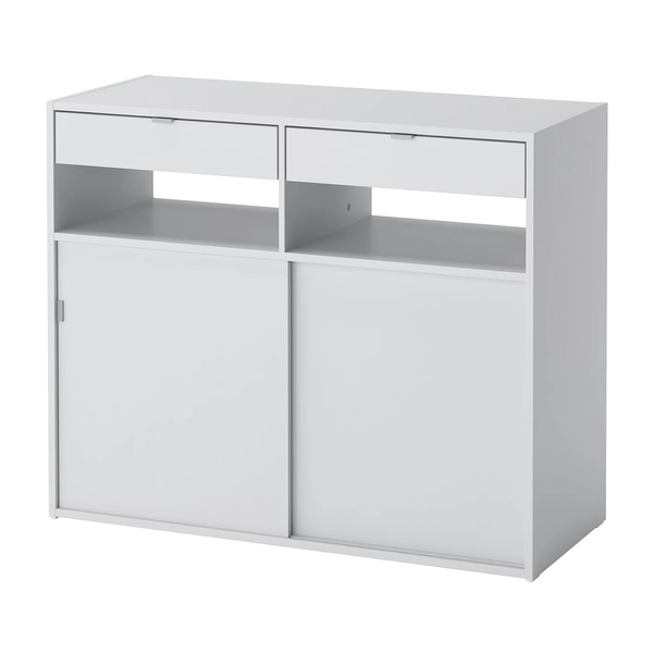 SPIKSMED Sideboard - light gray 38 1/4x15 3/4x31 1/4 "