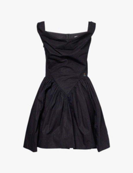 Sunday Off-Shoulders Cotton Mini Dress - 4