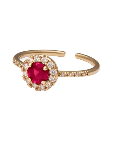 Laurie ring pink ruby - Newport