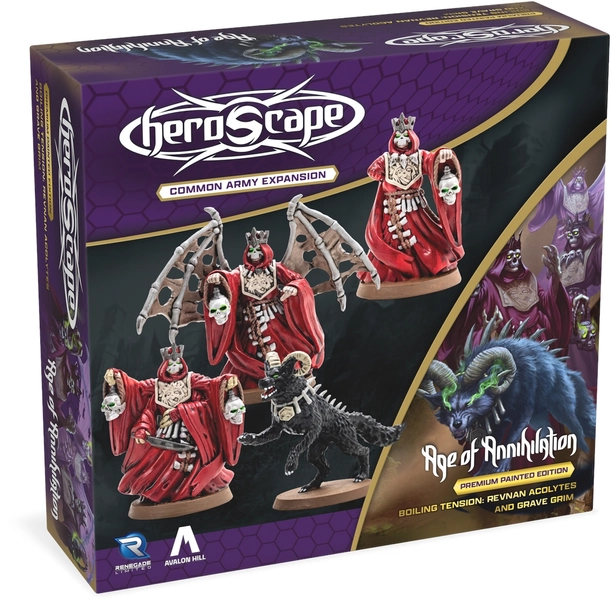 Revnan Acolytes and Grave Grim Army Expansion (Premium Painted Edition) - Heroscape  - Atomic Empire