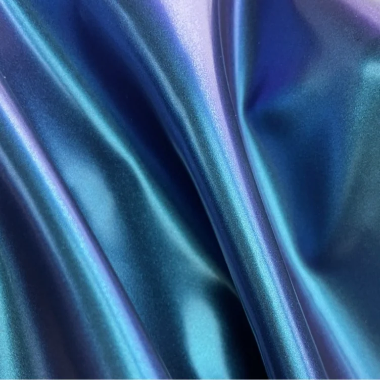 10 meter roll of shimmery blue latex