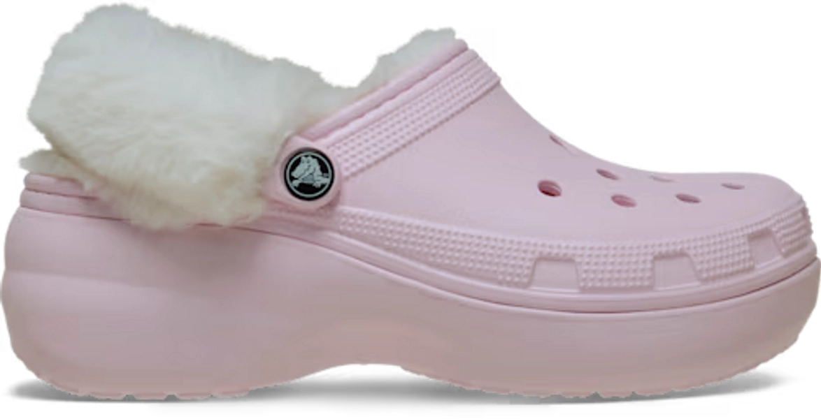 Classic Platform Fuzz Lined Clog