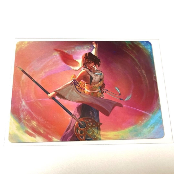 MTG イラストコレクション　no.22 大召喚士、ユウナ　ff コラボ by Mercari