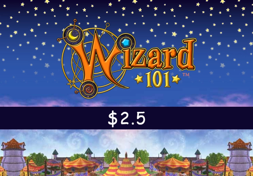 Wizard101 $2.5 Gift Card US