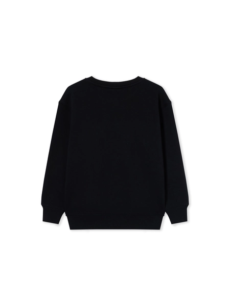OFF WHITE Big Bookish Stamp Crewneck Sweatshirt - Kids Clothing Black 10 10