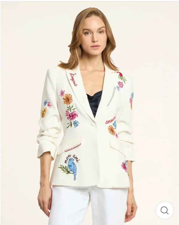 CELESTE VINE SCRUNCHED CHEYENNE BLAZER