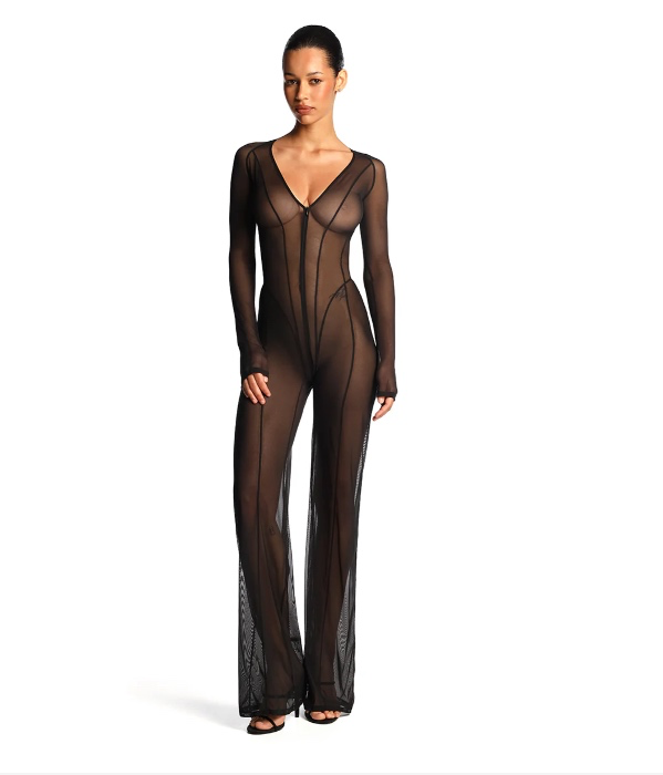 JUMPSUIT "ELOISE" BLACK - S