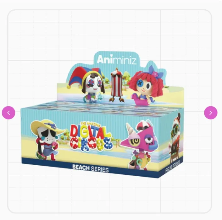 Digital Circus Animiniz: Beach Vacation Series (Set Box)