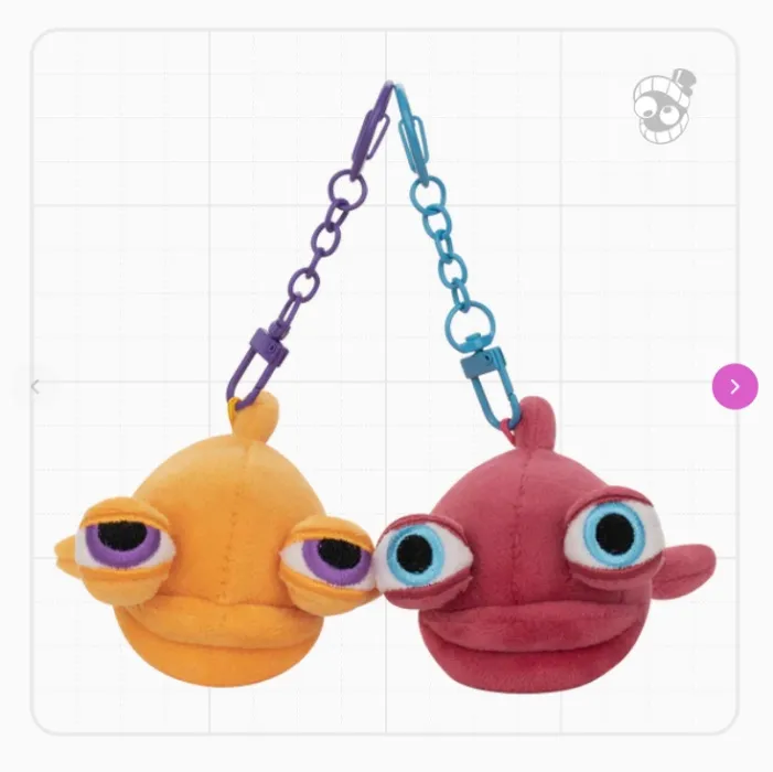 Ugly Fish Hanging Plushes
