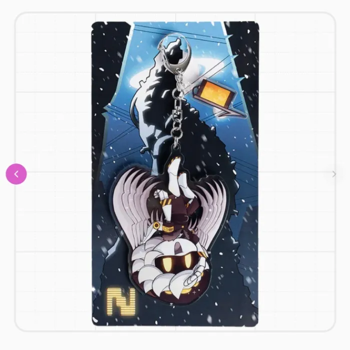 N Hang Tail Keychain