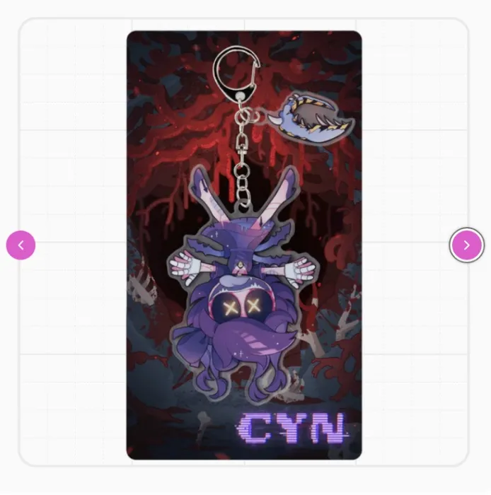 Cyn Hang Tail Keychain