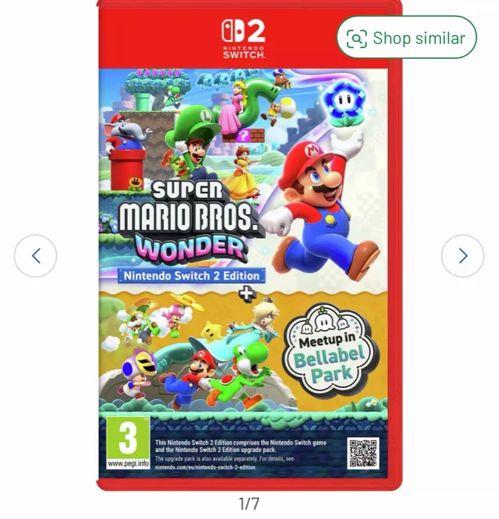 Super Mario switch 2 :3