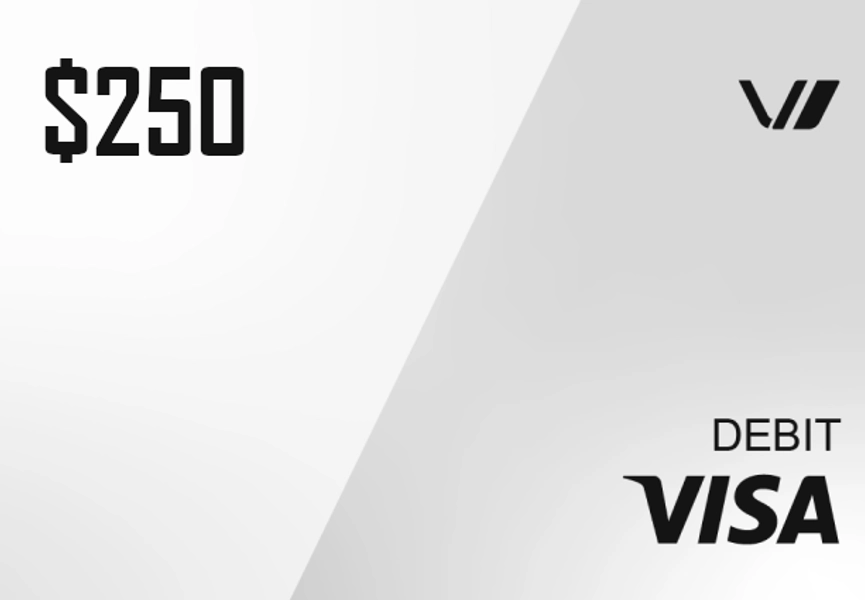 Virtual Visa $250 Gift Card