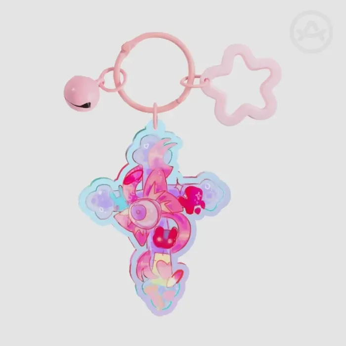 Yami Kawaii Cross Keychain by Dove Syndrome - ACGGOODS