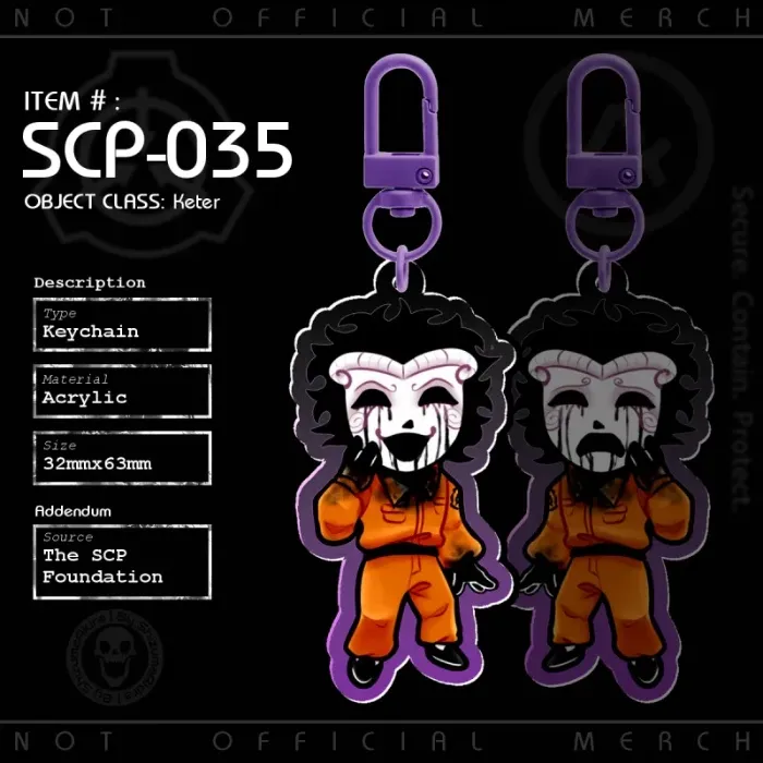 SCP || SCP-035 acrylic keychain by Shizuma_Akira - ACGGOODS
