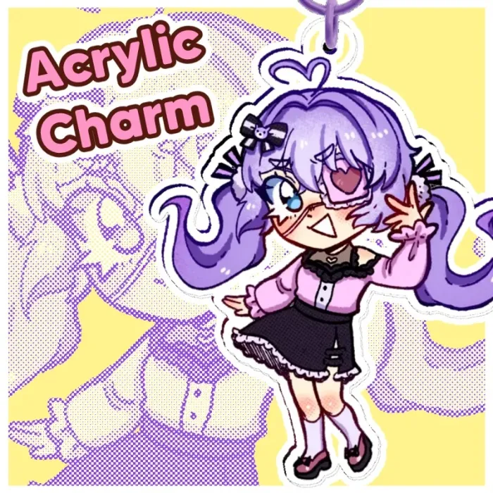 splendiferachie Acrylic Keychain by lucindagrey - ACGGOODS