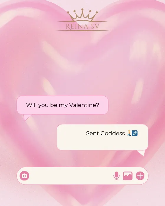 Be my Valentine? 🥰