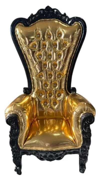 VENUS THRON II | Gold & Schwarz