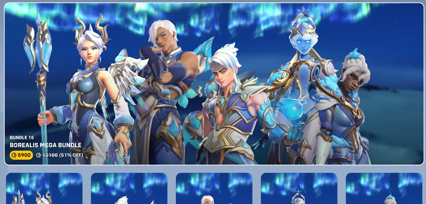 OW2 Skins- Borealis Mega Bundle 