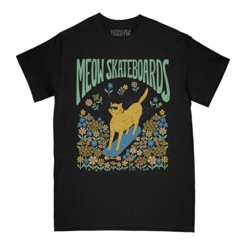 Meadow Tee [Black] | SMALL