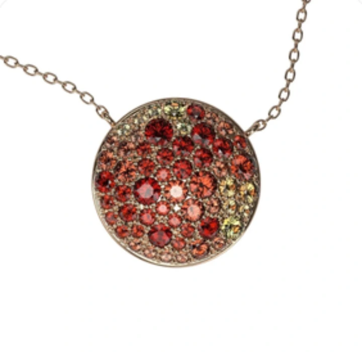 The “Embrace” Pendant - Rose Gold / 14"
