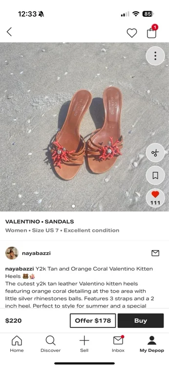 coral heels 