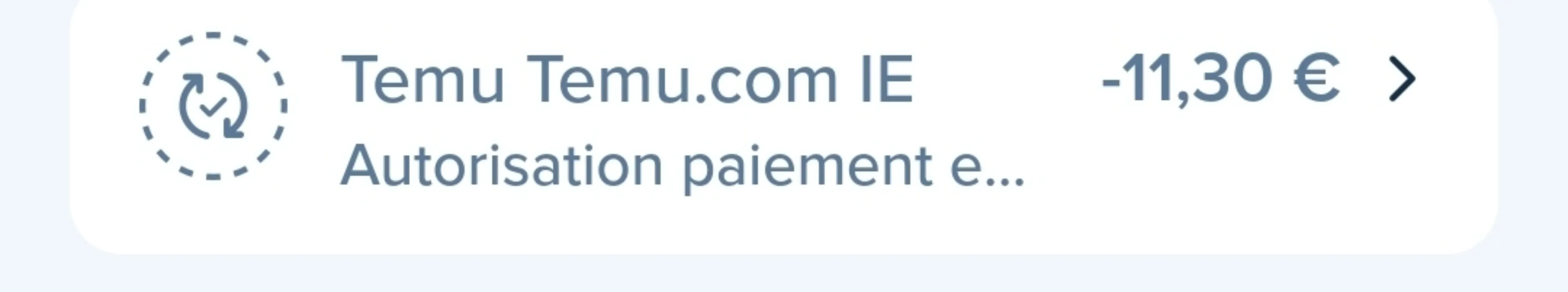 Remboursement frai temu