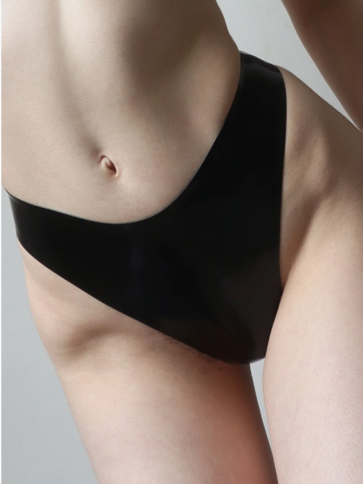 Latex Grace Thong
