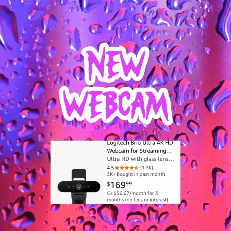 New Webcam