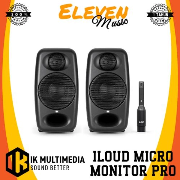 iLoud Micro Monitor Pro Speaker Monitor Komputer Ik Multimedia  Hitam Putih - Hitam di Elevenmusic88 | Tokopedia
