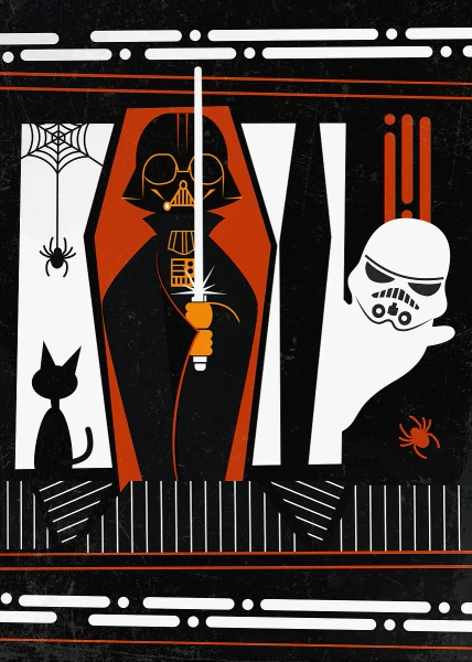'Darth Vader' Poster, picture, metal print, paint by Star Wars | Displate