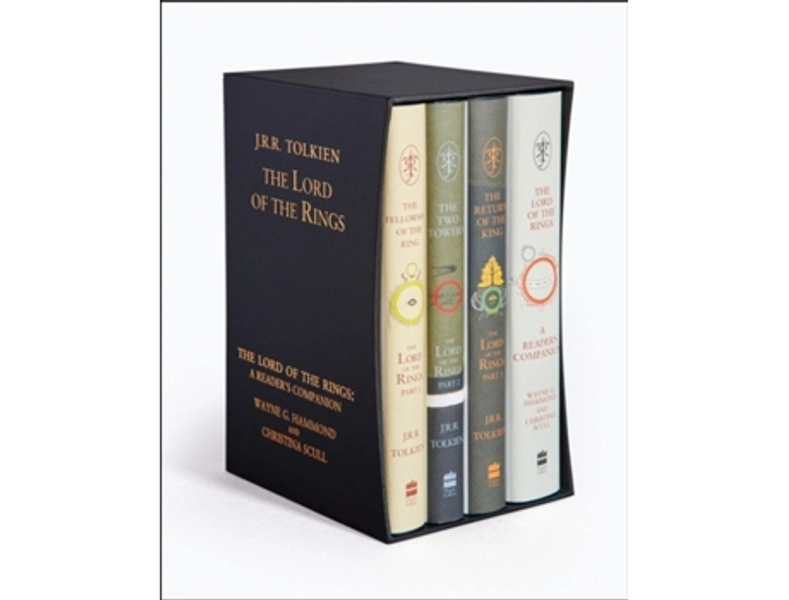 The Lord of the Rings Boxed Set de J R R Tolkien (Inglês - Capa Dura)