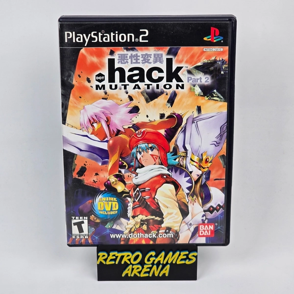 Dot Hack: Mutation Part 2 (PlayStation 2 PS2) Case & Discs