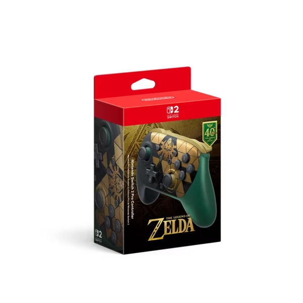 Nintendo Switch™ 2 Pro Controller - The Legend of Zelda™ – 40th Anniversary Edition