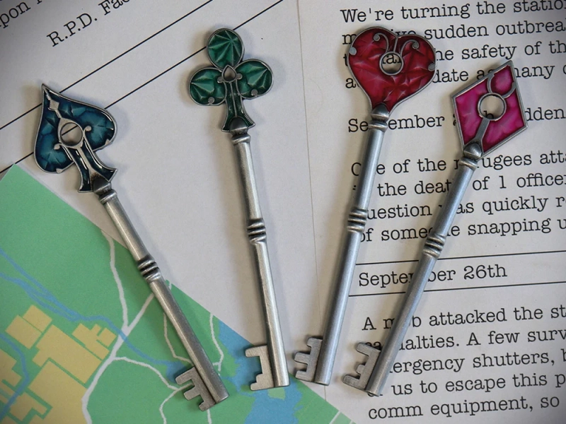 Resident Evil 2 R.P.D. Key Collection Limited Edition Set (US Variant)