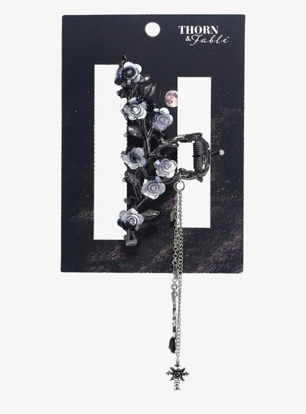 Thorn & Fable Rose Chains Claw Hair Clip