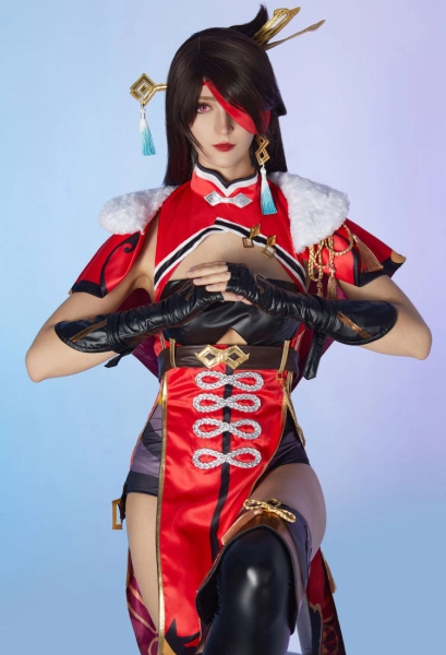 Genshin Impact Beidou Uncrowned Lord of the Ocean Cosplay Costume Dress Cloak Set