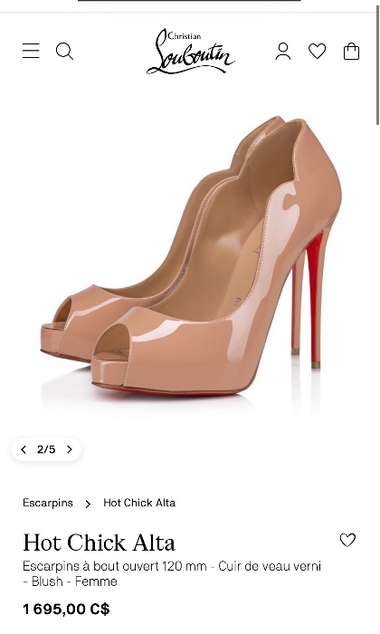 Louboutin hot chick alta