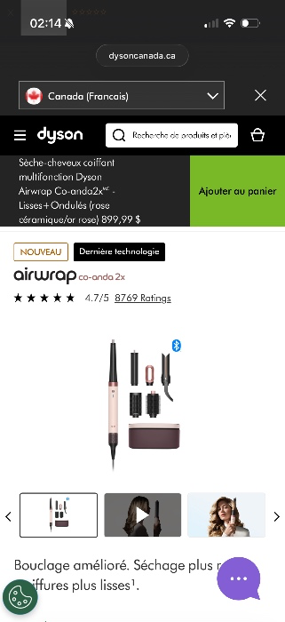 Dyson airwrap 🩷