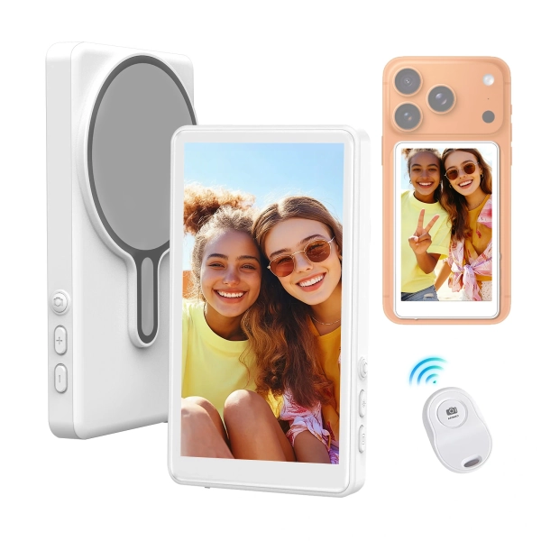 ANDYCINE T1P Wireless Phone Monitor Screen 4K Wireless Recording Real-Time Screen Sharing for iOS and Android Phone