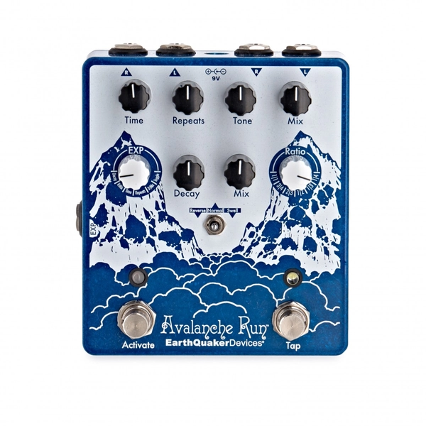 EarthQuaker Devices Avalanche Run V2 Delay & Reverb at Gear4music