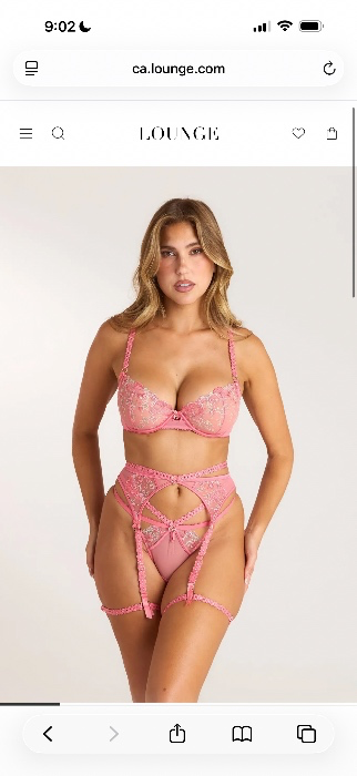 Casey Intimates Bra (Set) - Pink | 32 / DD