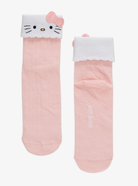 Hello Kitty 3D Cuff Ankle Socks