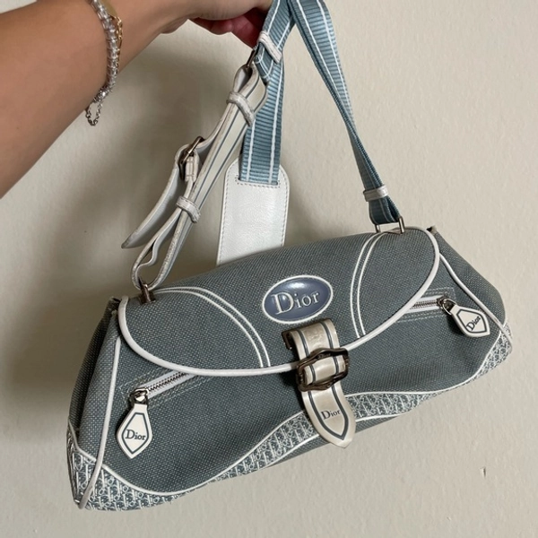 Christian Dior monogram canvas shoulder bag