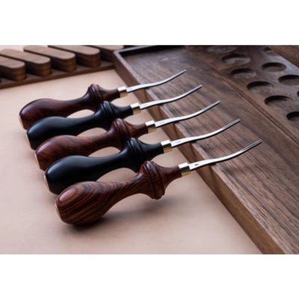 Leather Edge Bevelers Round D2 Steel