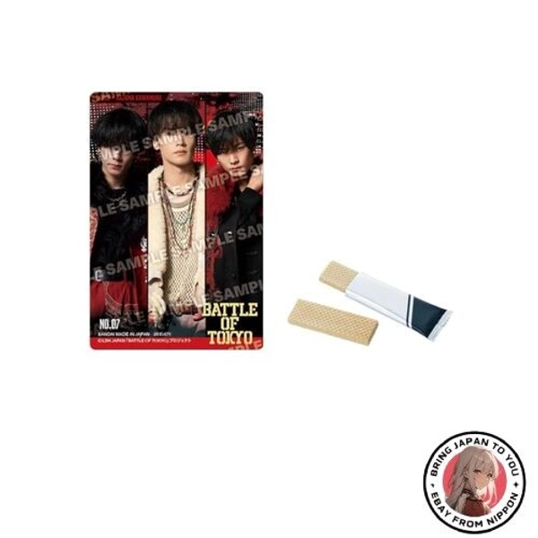 New BANDAI BATTLE OF TOKYO Twin Wafers 2025 Wafers Baked Sweets Candy Toy [Box