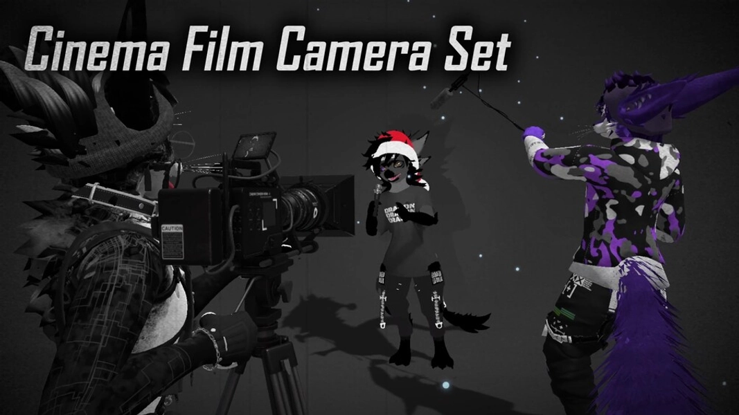 Cinema Film Camera Set [VRCHAT]