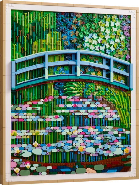 LEGO Art: Claude Monet – Bridge over a Pond of Water Lilies