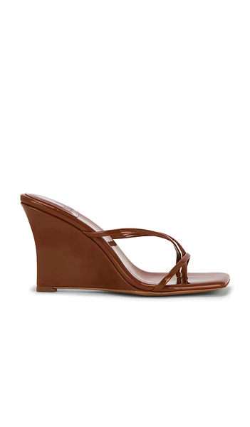 Jeffrey Campbell Biscotti Sandal in Cognac. - size 6